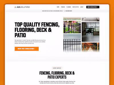 AZL Solutions – Website & Branding Overhaul