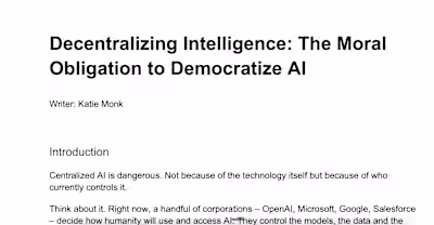 Created a strategic article for