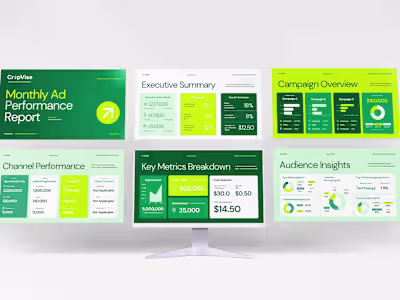 Report Design for CropVise