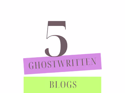 Ghostwritten Content