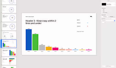 Presentation Design Template for Mono