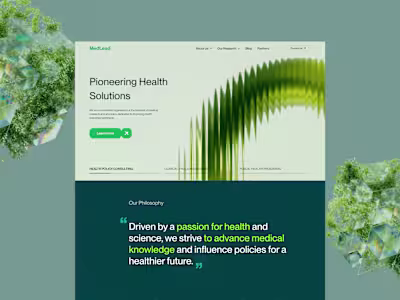 Innovative Digital Hub for Medical Research (Website)