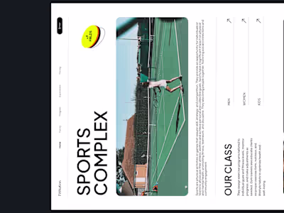 FitNation Website Design
