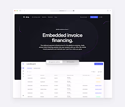 Aria's redesign concept