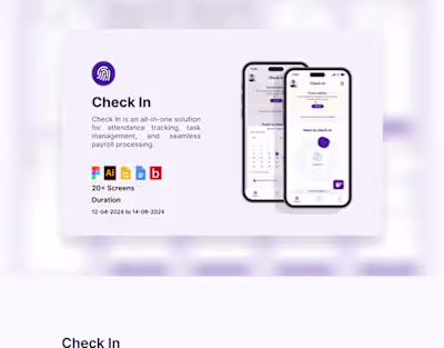 Check In Mobile App :: Behance