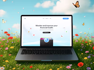 Website Design || simple and approachable finance for youngsters