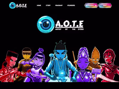 A.O.T.E  NFT Smart Contract and dApp