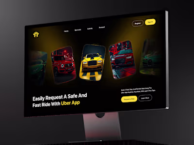 Uber Ride - Car Booking