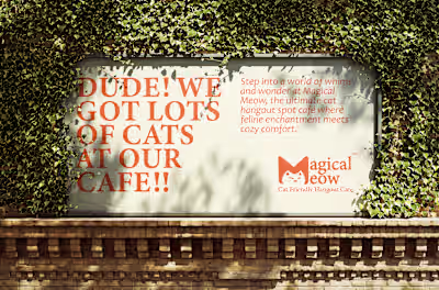 Logo and Branding | Cat Cafe | Magical Meow :: Behance