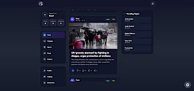 Fluxa — an AI-powered content aggregation app that curates n...