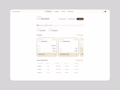 Assets and Transactions Dashboard 📊