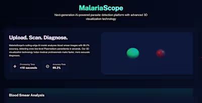 AI-Powered Malaria Detection Platform