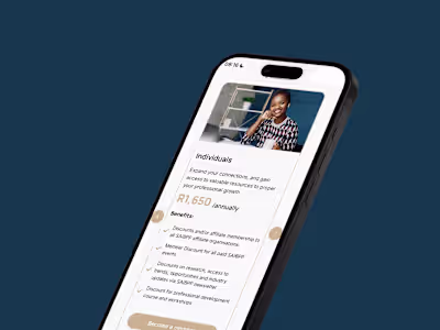 SAIBPP Website Design