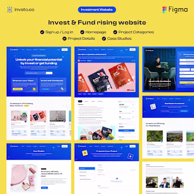 Investo.co - Crowdfunding Website
