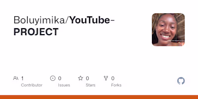 Boluyimika/YouTube-PROJECT