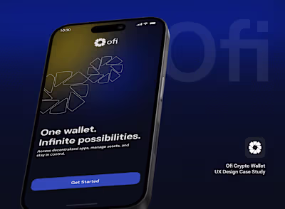 Ofi Wallet Crypto Mobile App 