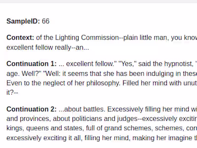 Text Quality Annotation 