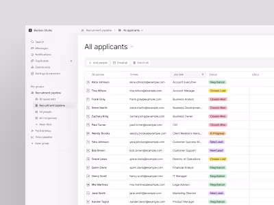 Folk - Table Concept Redesign