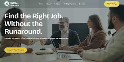 Infinix Resource Solutions – WordPress/Elementor Website