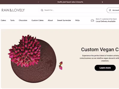 Shopify Website Design / Development