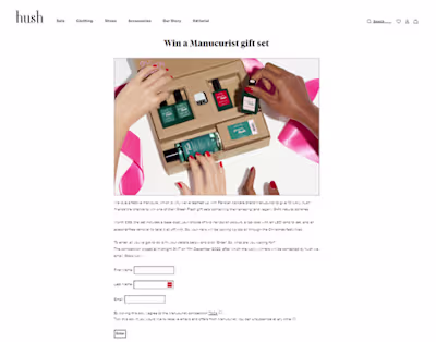 Landing Page Development with Salesforce