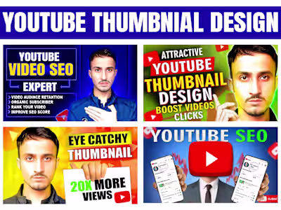Custom YouTube Thumbnail Design To Boost Views