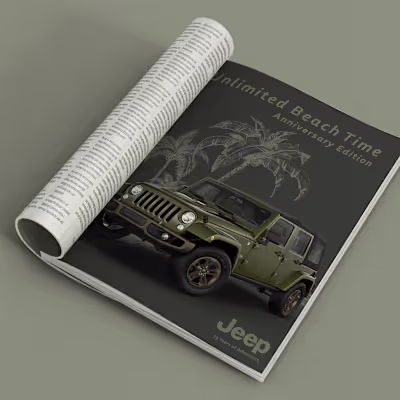 Jeep Anniversary Ad