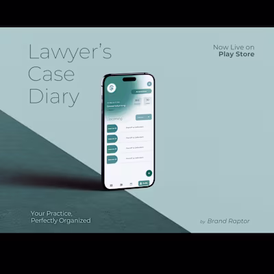 Lawyer's Case Diary App