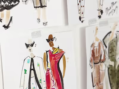 "Unveiling Elegance: A Journey Through the Canvas of Fashion"