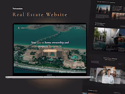Thrivestate | Real Estate on Behance