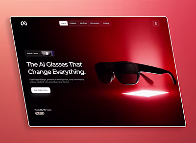 Design feels like something pulled straight from a @meta des...