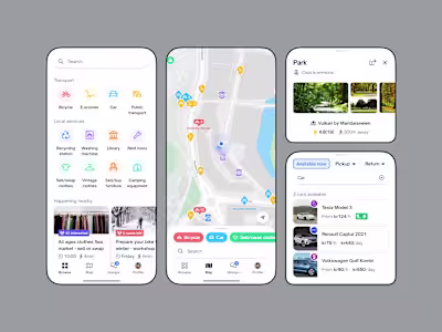 Tenant — Exploring sharing services as part of neighborhood app