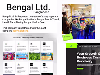 Bengal Ltd. A Multi Company's Parent Company Business Website
