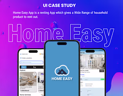 Home Easy/ UI Case Study on Behance