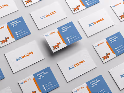 Design of printed materials for the Buldoors brand on Behance