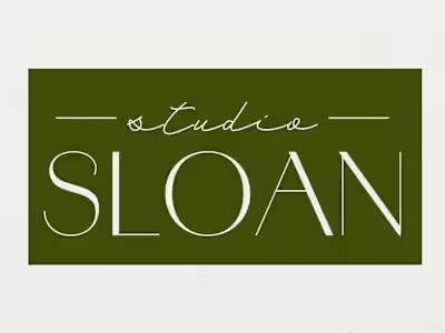 Studio Sloan: Brand Identity