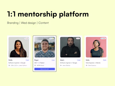 Boldd - Mentorship platform