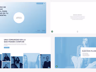Hablemos del Tema · Web Redesign