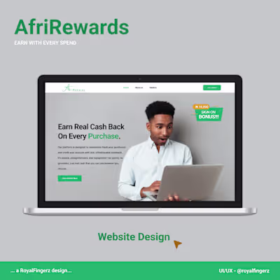 AfriRewards Prototype :: Behance