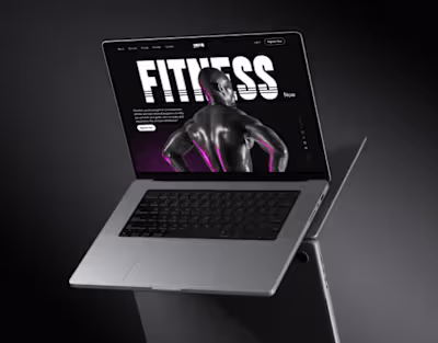 JIMGYM - Fitness Landing Page/Website