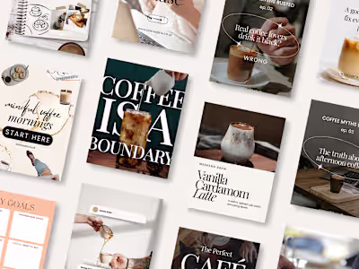 Social media management for a coffee roaster