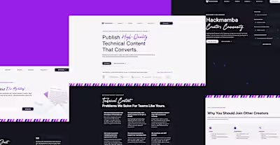Hackmamba Website Design