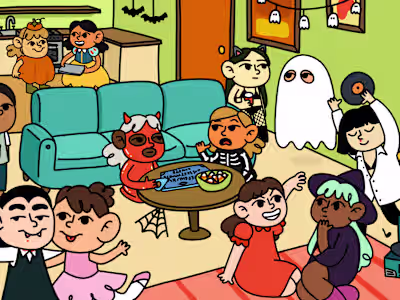 Astrology illustrated content 