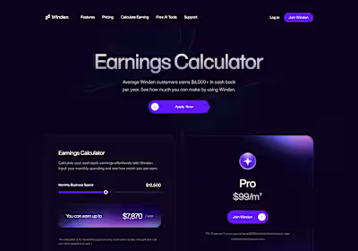 Earnings calculator