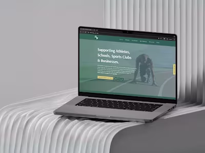 Athlete Focus Website Redesign