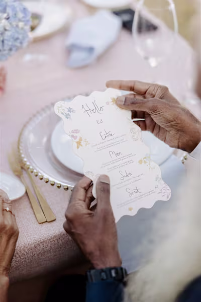 A + J Wedding Stationery Suite