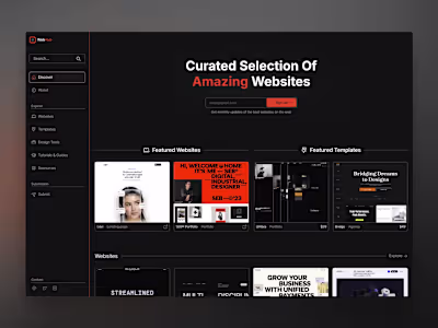 WebHub - Curation Website
