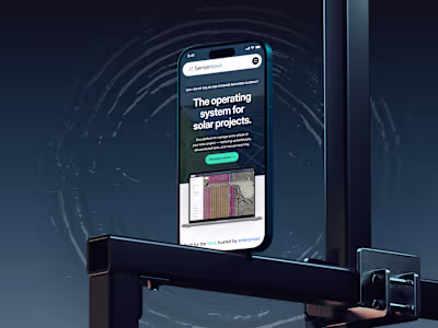 SenseHawk Website Redesign