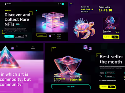 Landing Page NFT 