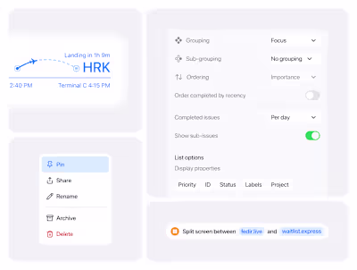 UI Explorations